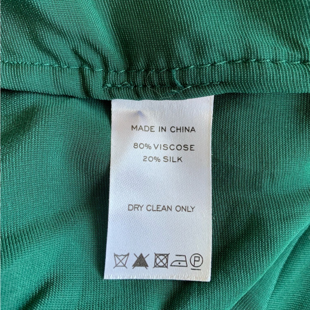 Hill House Ellie Nap Velvet Smocked Tiered Midi Maxi Dress Holiday Emerald Green - Picture 12 of 12
